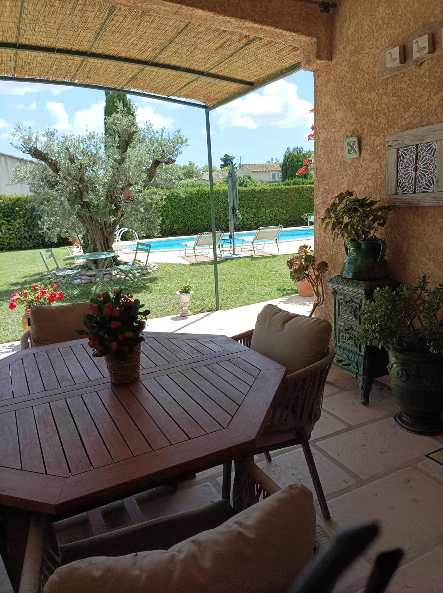 Chambre D'Hote Au Coeur Des Alpilles 무리에 외부 사진